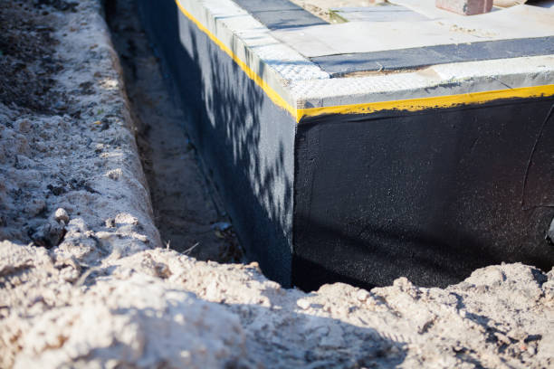 Professional Vapor Barrier Installation technician working in Fortescue, NJ
